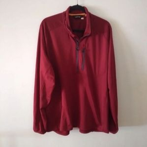 Orvis mens XXL quarter zip pullover